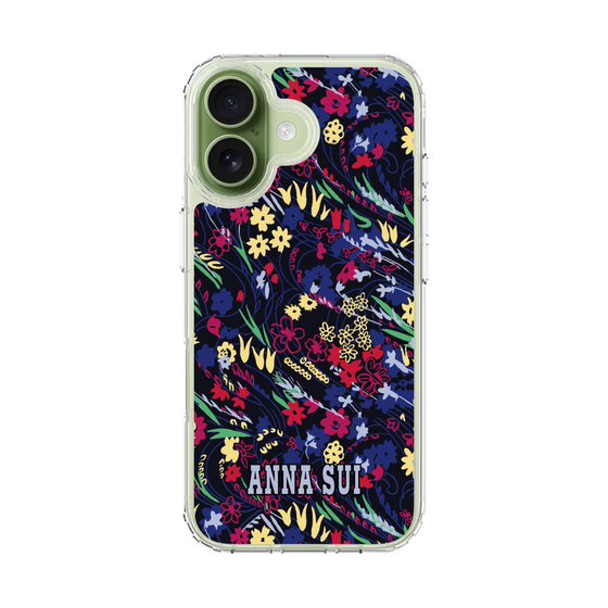 スリムプロテクションケース［ ANNA SUI - スワーリングフワラー ］