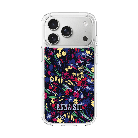 スリムプロテクションケース［ ANNA SUI - スワーリングフワラー ］