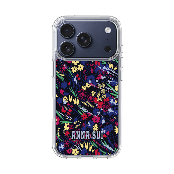 スリムプロテクションケース［ ANNA SUI - スワーリングフワラー ］