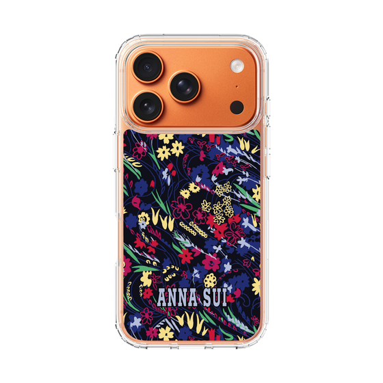 スリムプロテクションケース［ ANNA SUI - スワーリングフワラー ］