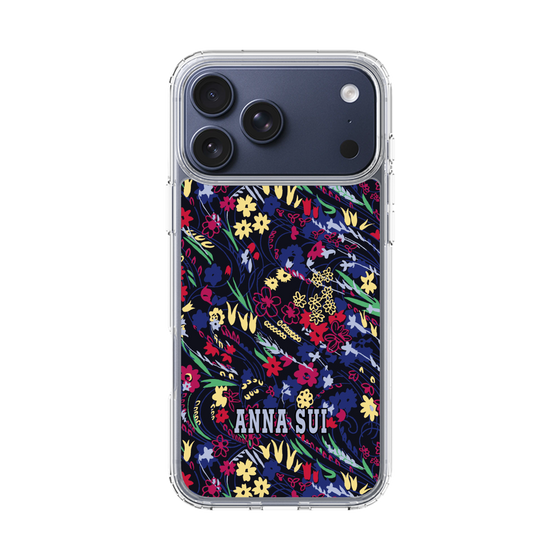 スリムプロテクションケース［ ANNA SUI - スワーリングフワラー ］
