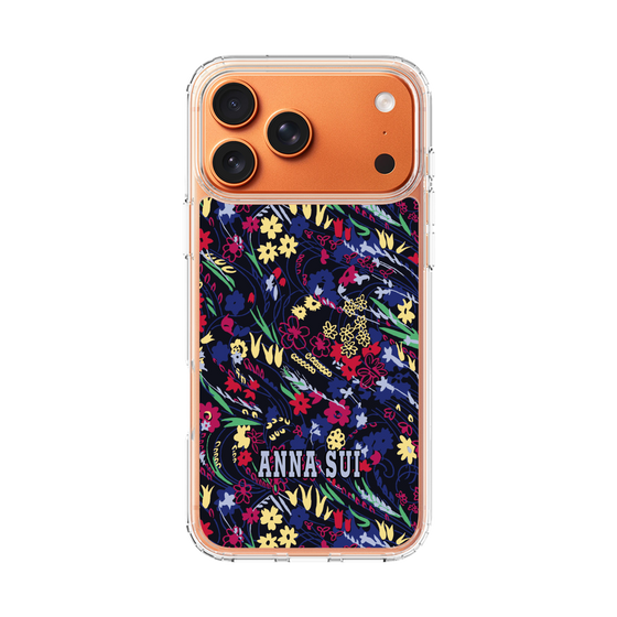 スリムプロテクションケース［ ANNA SUI - スワーリングフワラー ］