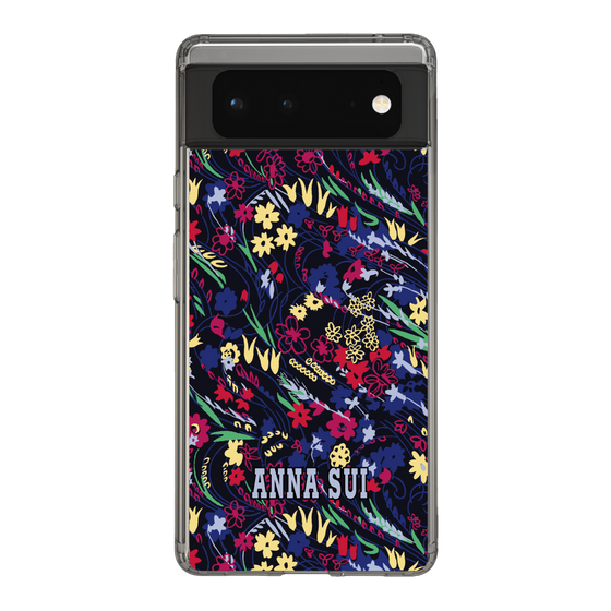 スリムプロテクションケース［ ANNA SUI - スワーリングフワラー ］