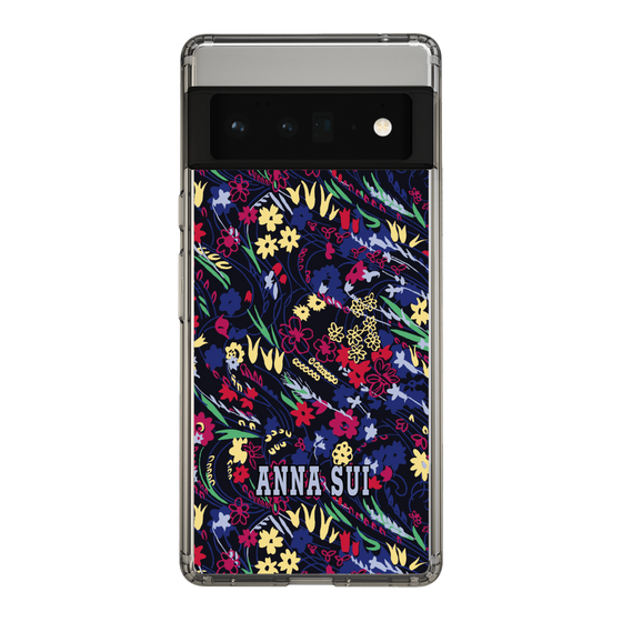 スリムプロテクションケース［ ANNA SUI - スワーリングフワラー ］