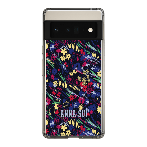 スリムプロテクションケース［ ANNA SUI - スワーリングフワラー ］