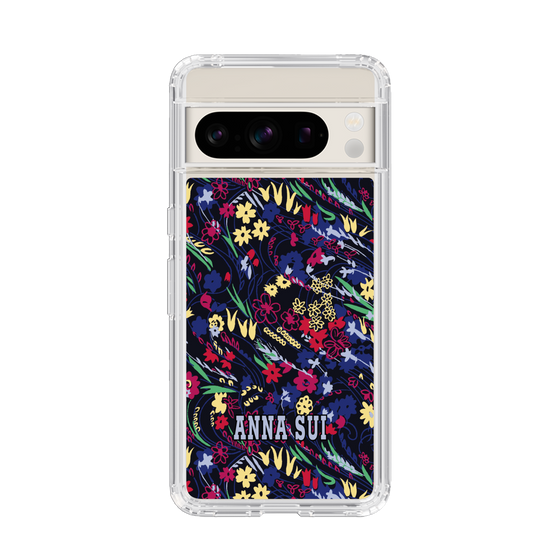 スリムプロテクションケース［ ANNA SUI - スワーリングフワラー ］