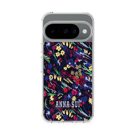 スリムプロテクションケース［ ANNA SUI - スワーリングフワラー ］