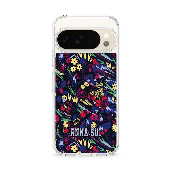 スリムプロテクションケース［ ANNA SUI - スワーリングフワラー ］