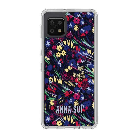 スリムプロテクションケース［ ANNA SUI - スワーリングフワラー ］