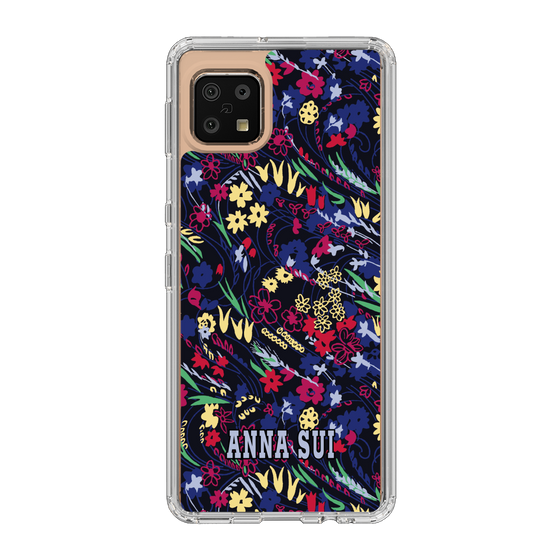 スリムプロテクションケース［ ANNA SUI - スワーリングフワラー ］