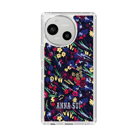 スリムプロテクションケース［ ANNA SUI - スワーリングフワラー ］