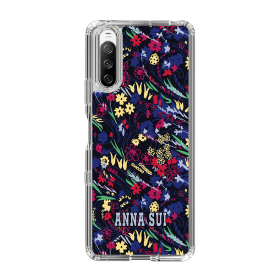 スリムプロテクションケース［ ANNA SUI - スワーリングフワラー ］