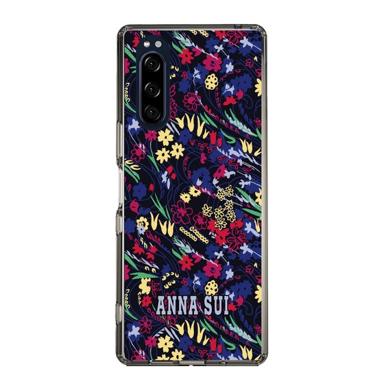 スリムプロテクションケース［ ANNA SUI - スワーリングフワラー ］