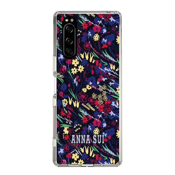 スリムプロテクションケース［ ANNA SUI - スワーリングフワラー ］