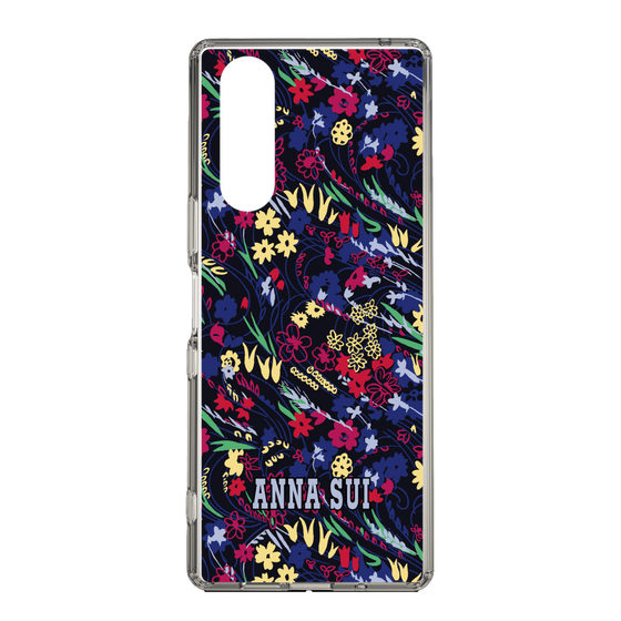 スリムプロテクションケース［ ANNA SUI - スワーリングフワラー ］