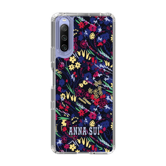 スリムプロテクションケース［ ANNA SUI - スワーリングフワラー ］