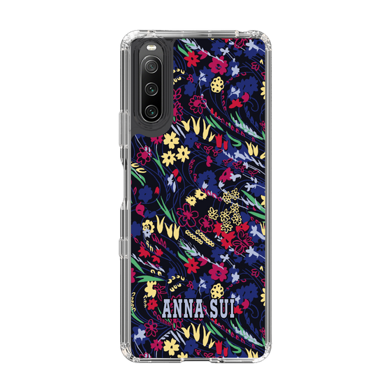 スリムプロテクションケース［ ANNA SUI - スワーリングフワラー ］