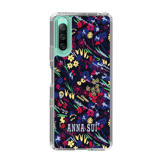 スリムプロテクションケース［ ANNA SUI - スワーリングフワラー ］