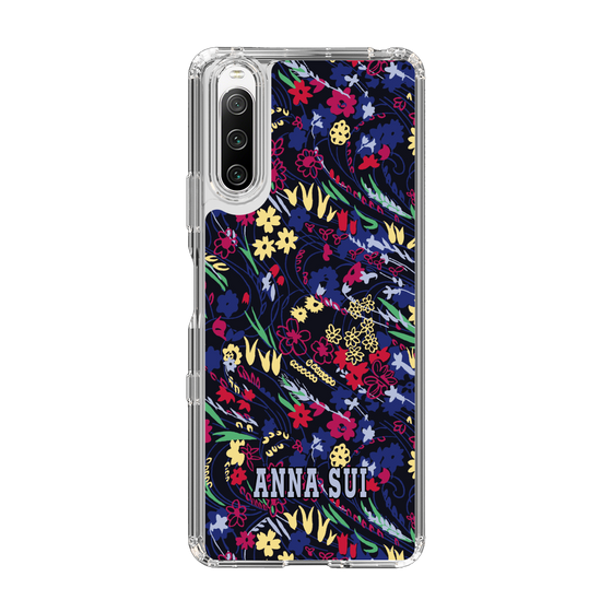 スリムプロテクションケース［ ANNA SUI - スワーリングフワラー ］