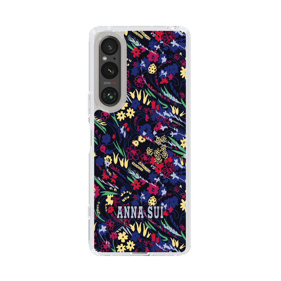 スリムプロテクションケース［ ANNA SUI - スワーリングフワラー ］