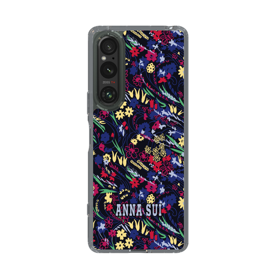 スリムプロテクションケース［ ANNA SUI - スワーリングフワラー ］