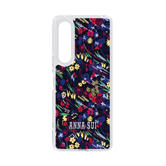 スリムプロテクションケース［ ANNA SUI - スワーリングフワラー ］