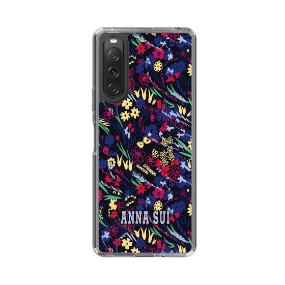 スリムプロテクションケース［ ANNA SUI - スワーリングフワラー ］