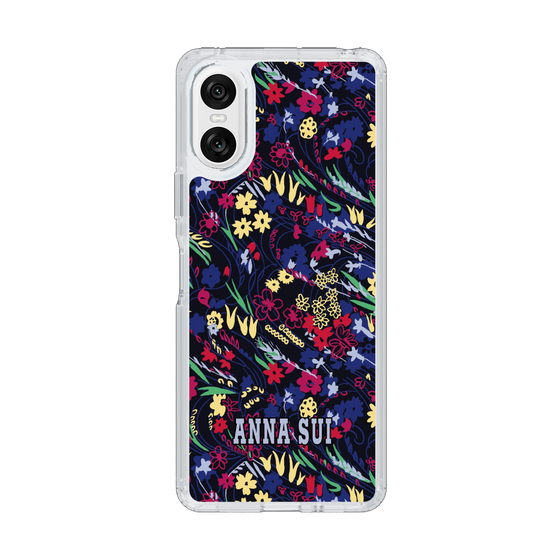 スリムプロテクションケース［ ANNA SUI - スワーリングフワラー ］