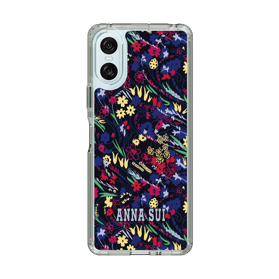 スリムプロテクションケース［ ANNA SUI - スワーリングフワラー ］