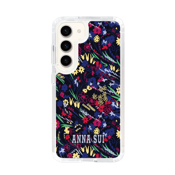 スリムプロテクションケース［ ANNA SUI - スワーリングフワラー ］