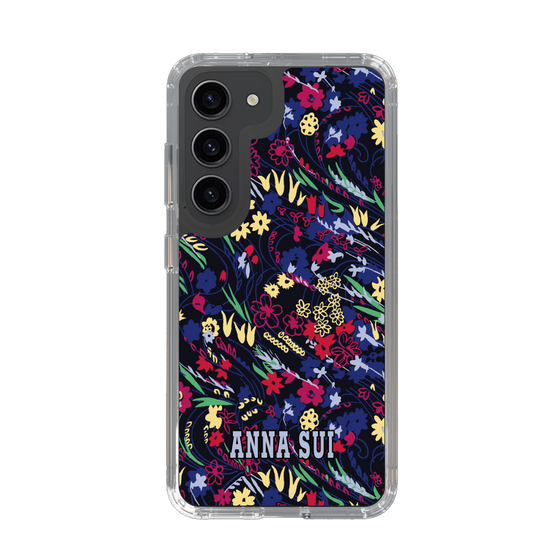 スリムプロテクションケース［ ANNA SUI - スワーリングフワラー ］