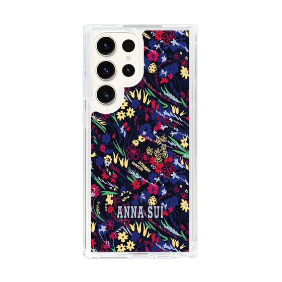 スリムプロテクションケース［ ANNA SUI - スワーリングフワラー ］