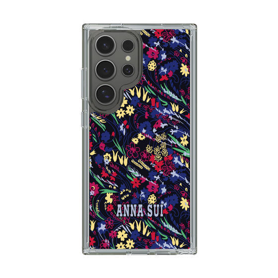 スリムプロテクションケース［ ANNA SUI - スワーリングフワラー ］