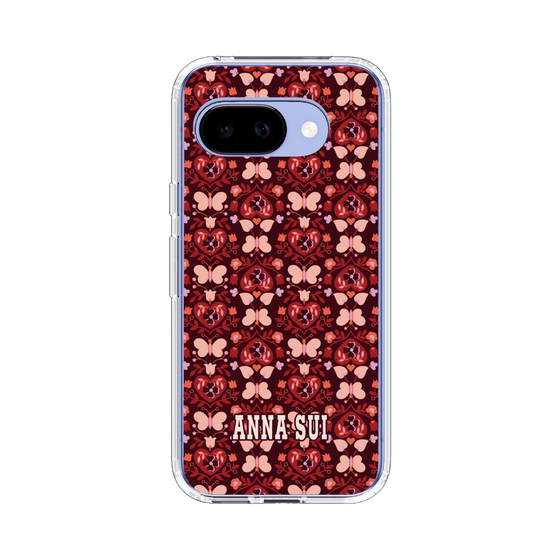 スリムプロテクションケース［ ANNA SUI - バタフライハーツ - レッド ］
