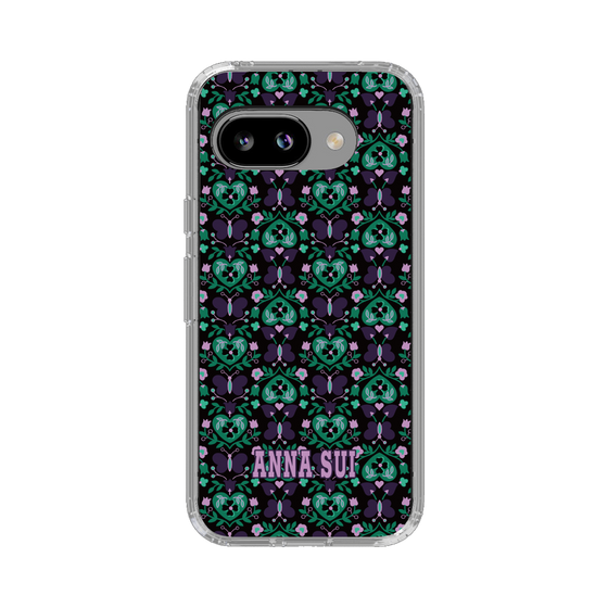 スリムプロテクションケース［ ANNA SUI - バタフライハーツ - グリーン ］