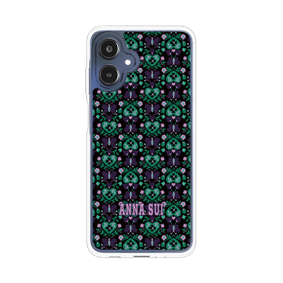 スリムプロテクションケース［ ANNA SUI - バタフライハーツ - グリーン ］