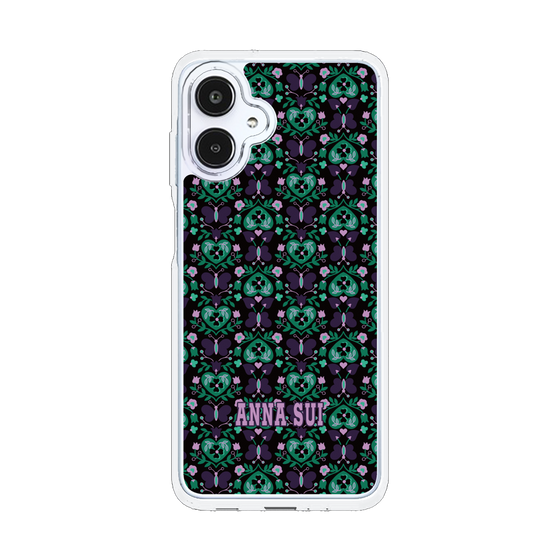 スリムプロテクションケース［ ANNA SUI - バタフライハーツ - グリーン ］