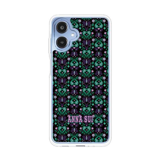 スリムプロテクションケース［ ANNA SUI - バタフライハーツ - グリーン ］