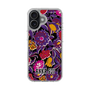 スリムプロテクションケース［ ANNA SUI - ガーデンフワラー - マゼンタ ］