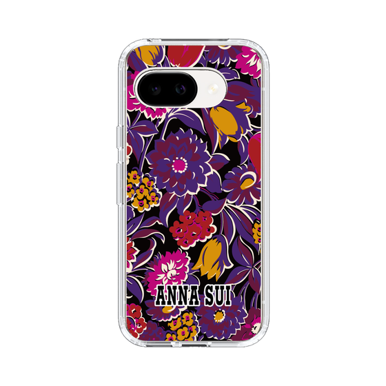 スリムプロテクションケース［ ANNA SUI - ガーデンフワラー - マゼンタ ］