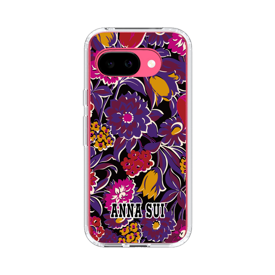 スリムプロテクションケース［ ANNA SUI - ガーデンフワラー - マゼンタ ］