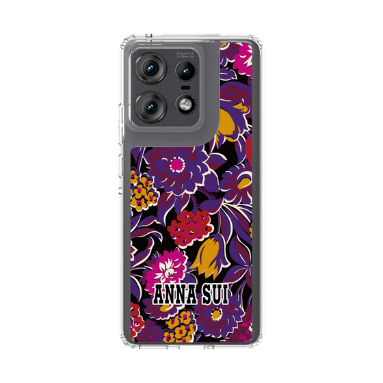 スリムプロテクションケース［ ANNA SUI - ガーデンフワラー - マゼンタ ］