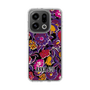 スリムプロテクションケース［ ANNA SUI - ガーデンフワラー - マゼンタ ］