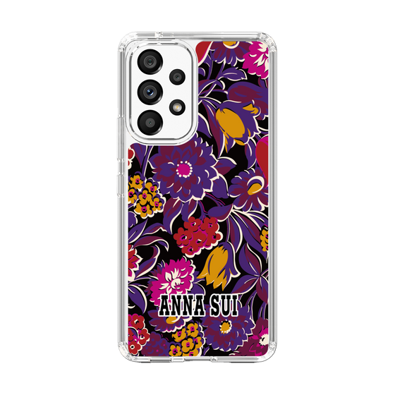 スリムプロテクションケース［ ANNA SUI - ガーデンフワラー - マゼンタ ］