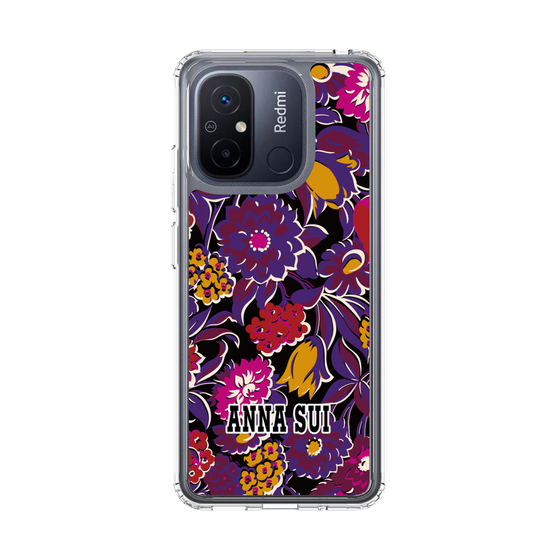 スリムプロテクションケース［ ANNA SUI - ガーデンフワラー - マゼンタ ］