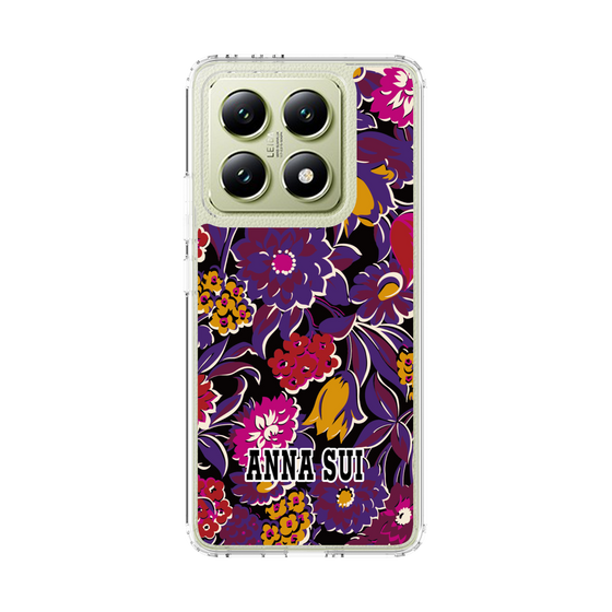 スリムプロテクションケース［ ANNA SUI - ガーデンフワラー - マゼンタ ］