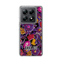 スリムプロテクションケース［ ANNA SUI - ガーデンフワラー - マゼンタ ］
