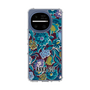 スリムプロテクションケース［ ANNA SUI - ガーデンフワラー - シアン ］