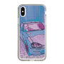 スリムプロテクションケース［ SUZUKI - CAPPUCCINO Halftone - Purple ］