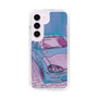 スリムプロテクションケース［ SUZUKI - CAPPUCCINO Halftone - Purple ］